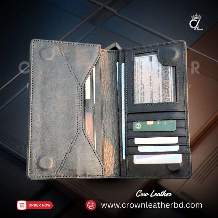 CL-101 Long Wallet – Premium Soft Leather