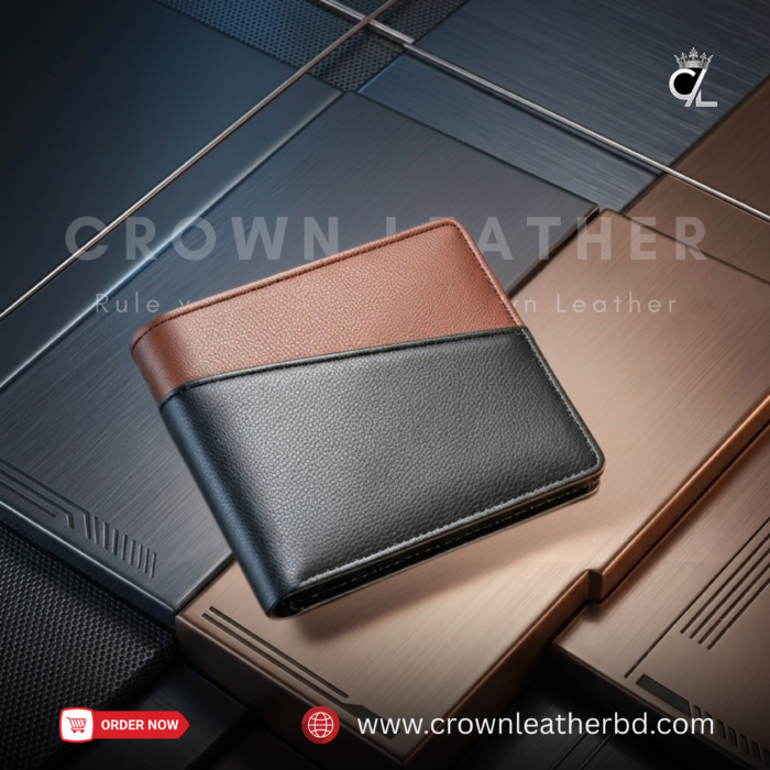 Dual Tone Short Wallet